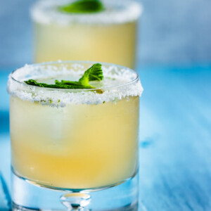 Featured image for Grapefruit Mint Margarita aka "Paloma" With Mint recipe