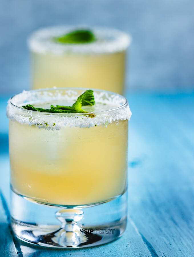 Featured image for Grapefruit Mint Margarita aka "Paloma" With Mint recipe
