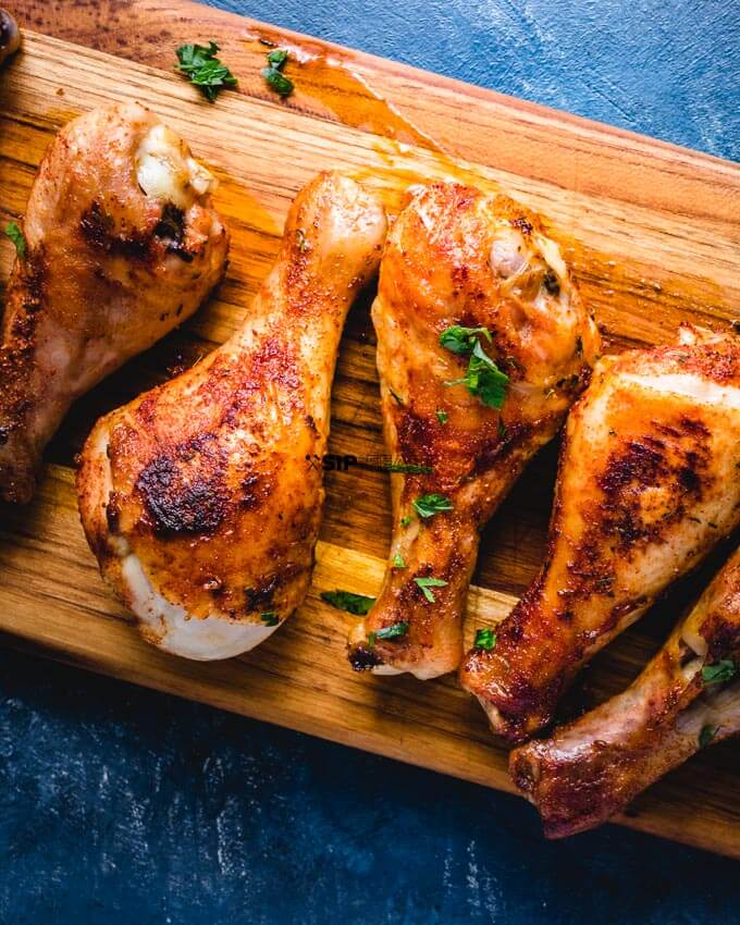 Easy Baked Chicken Legs With Cajun Seasoning - Sip and Feast