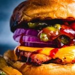 Blackened chicken sandwich featured image.