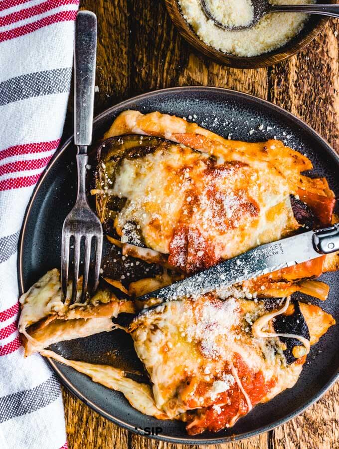 Chicken Sorrentino Recipe with Eggplant And Prosciutto - Sip and Feast