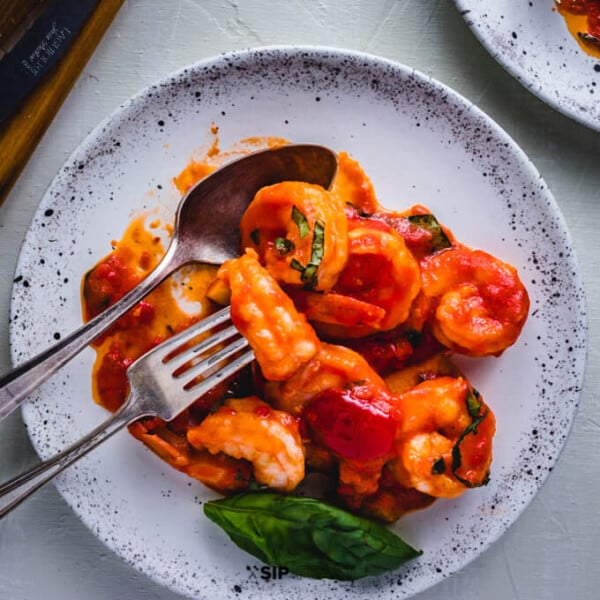 Shrimp Arrabbiata featured image.