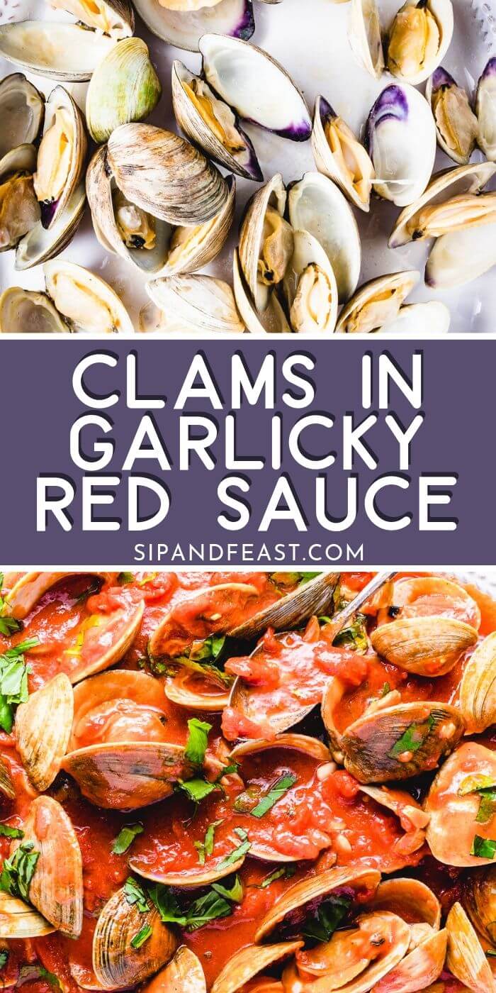The Best Clams In Red Sauce Recipe Sip and Feast