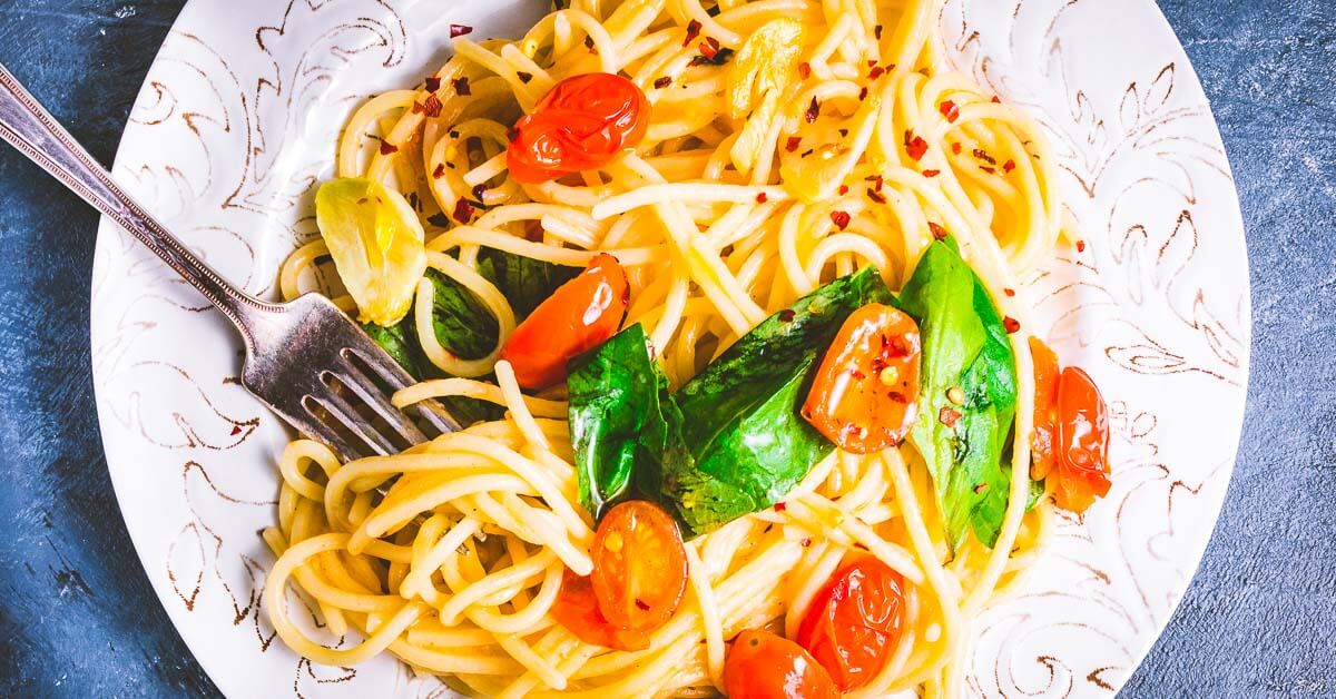 Pasta With Cherry Tomatoes