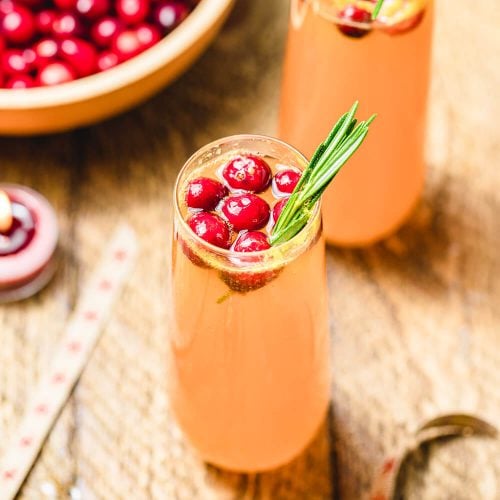 Cranberry Mimosa featured image.