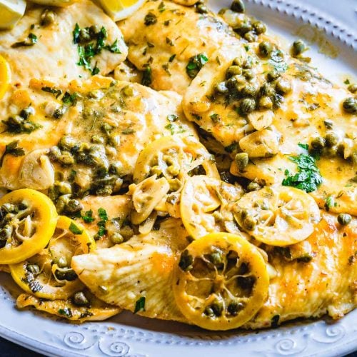 Most Amazing Lemon Chicken Piccata - Sip and Feast