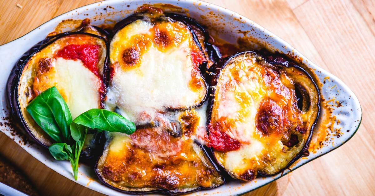 Easy Eggplant Parmigiana Without Breadcrumbs Sip and Feast