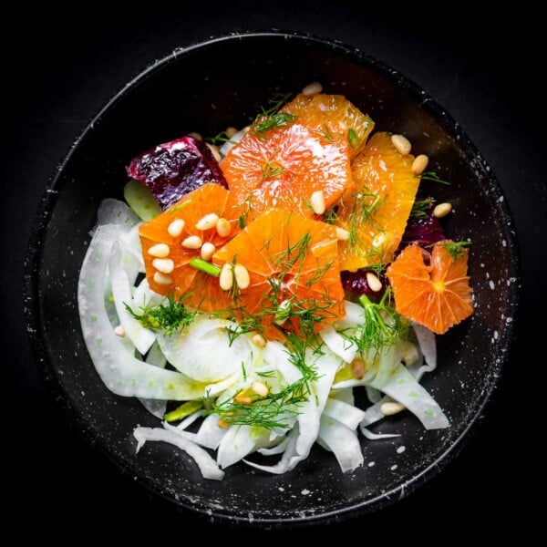 Fennel orange salad featured image.