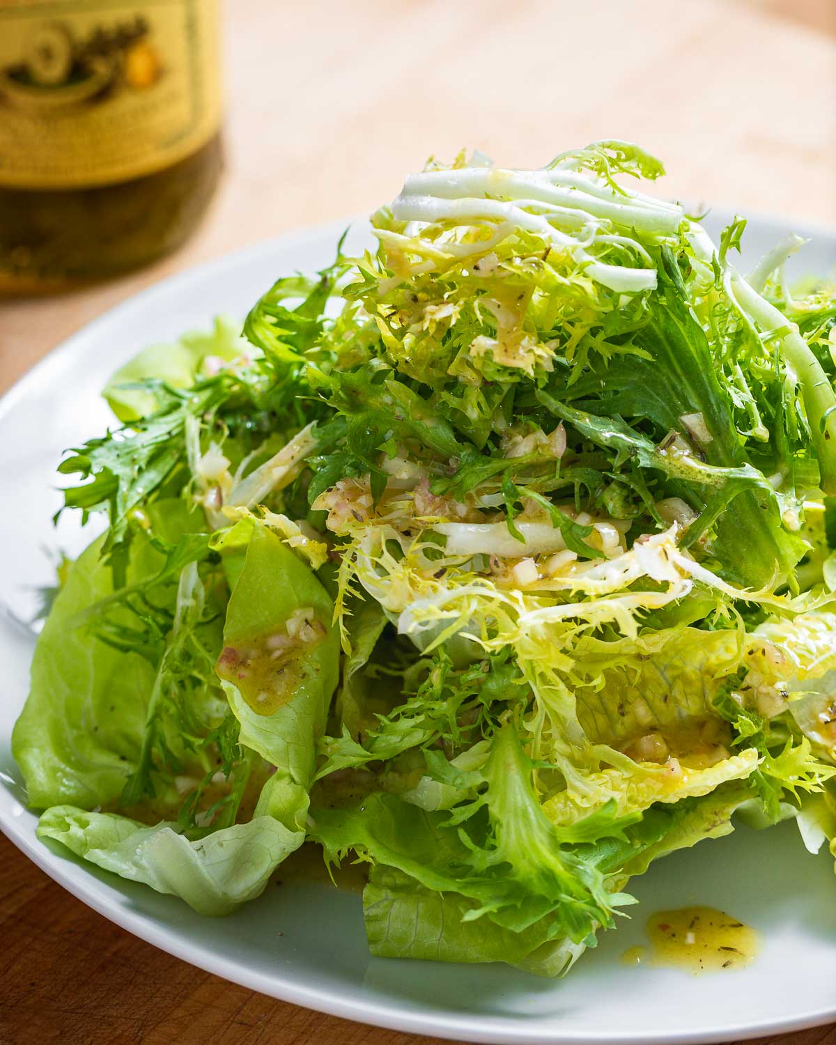 Basic Green Salad with Vinaigrette