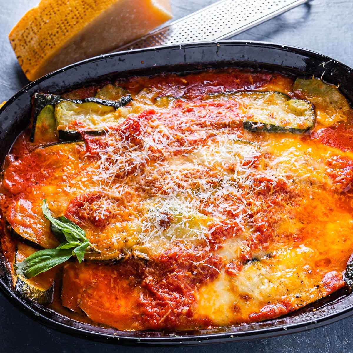 Easy Courgette Parmigiana Recipe