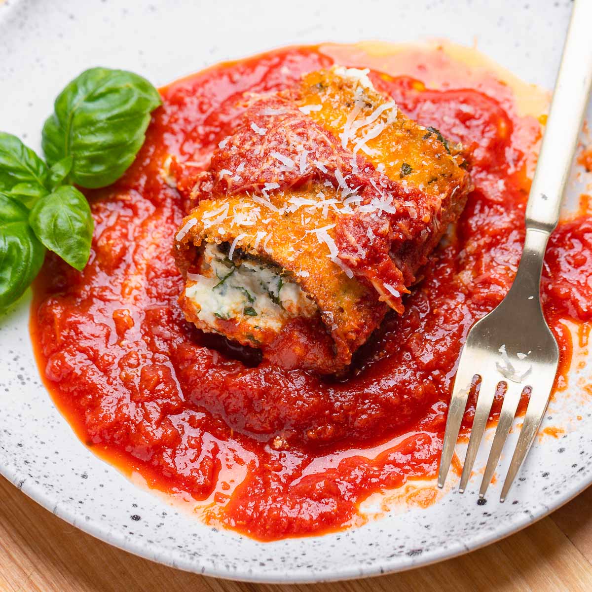 Easy Eggplant Rollatini Recipe - Garlic & Zest