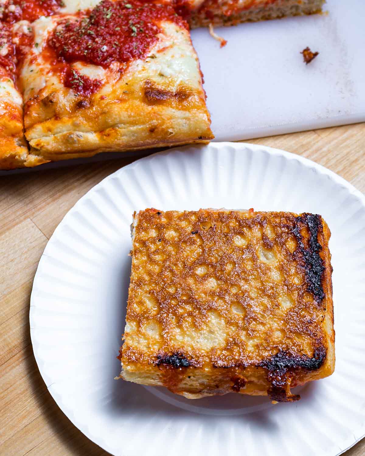 Pan Fried Sicilian Pizza found locally in NE PA! : r/Pizza