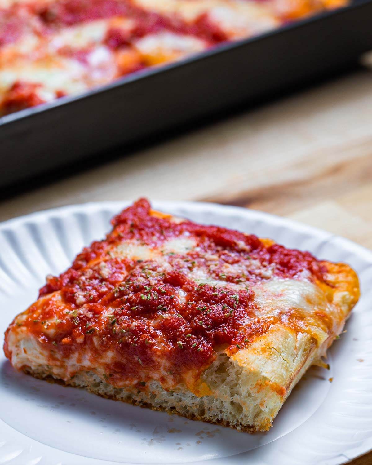 Sicilian Style Pizza Recipe (Step by Step) - Whiskaffair