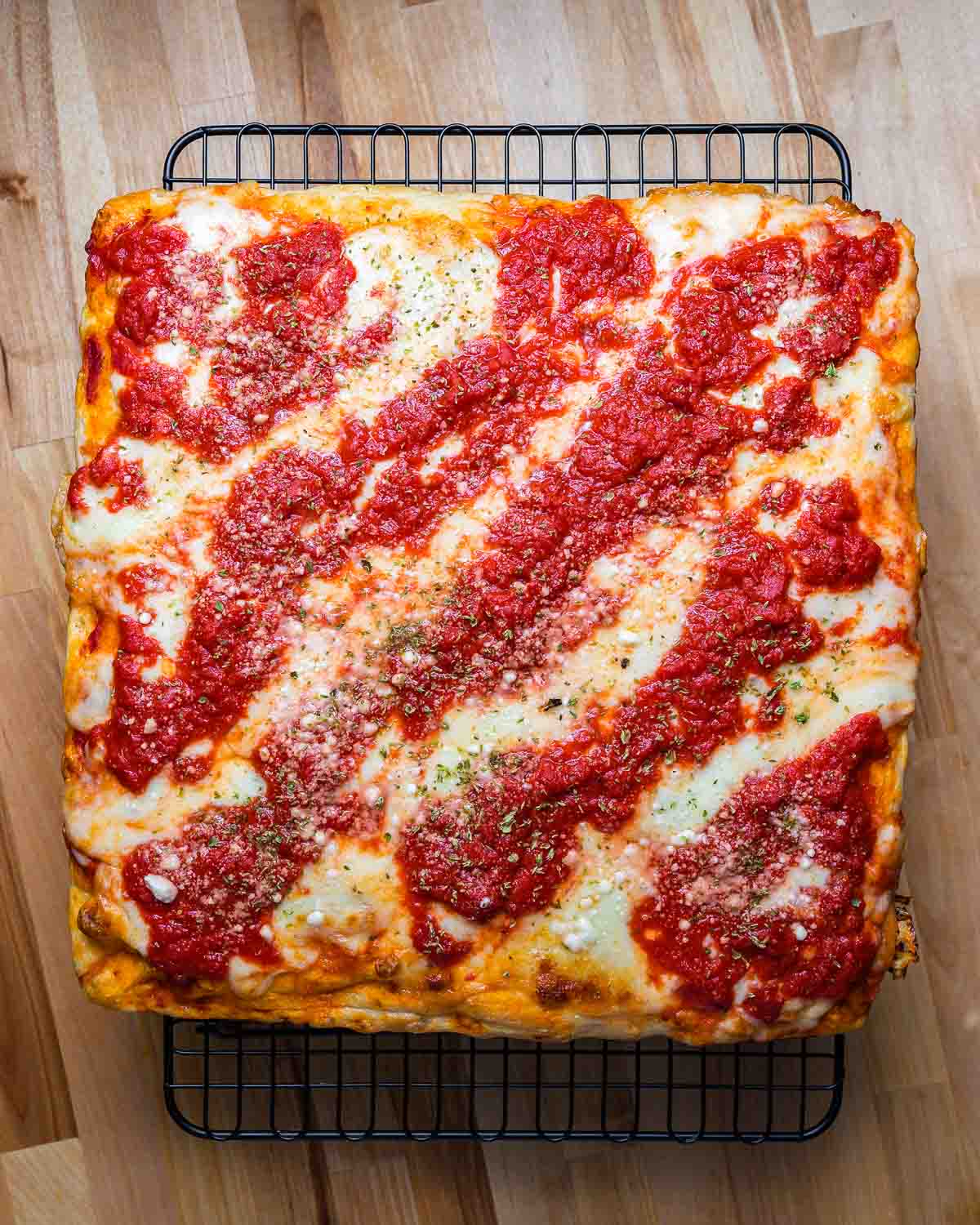 New York Sicilian Pizza - Sip and Feast