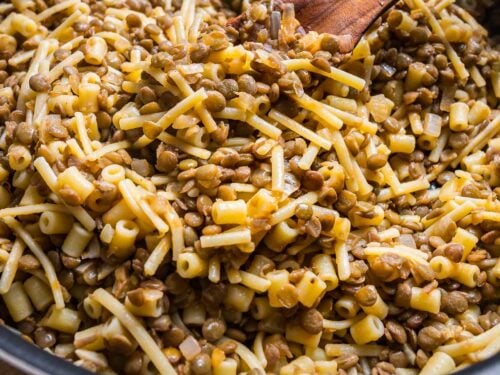 Pasta e Lenticchie (Pasta with Lentils)