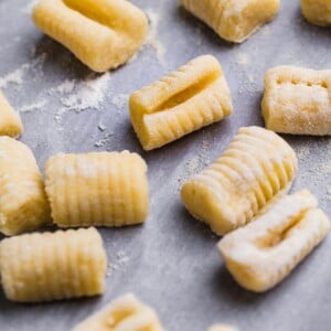 Homemade potato gnocchi featured image.