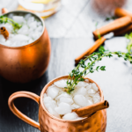 Pumpkin spiced mule Pinterest image.