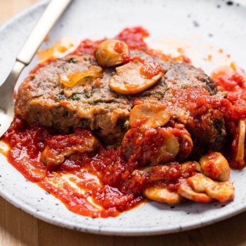 Italian meatloaf featured image.