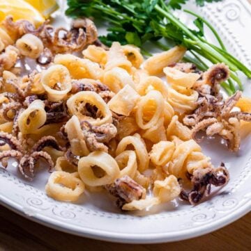 Fried Calamari - Light, Tender, and Crispy - Sip and Feast