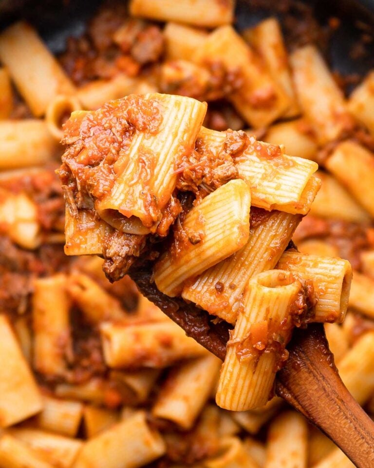 Lamb Ragu with Rigatoni Hearty and Comforting Sip and Feast