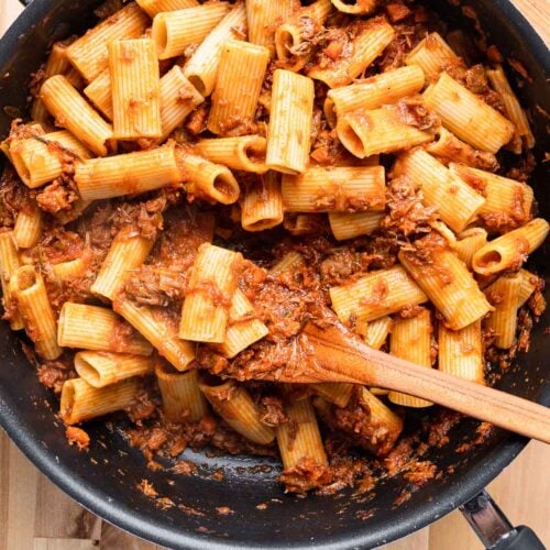 Lamb Ragu with Rigatoni Hearty and Comforting Sip and Feast