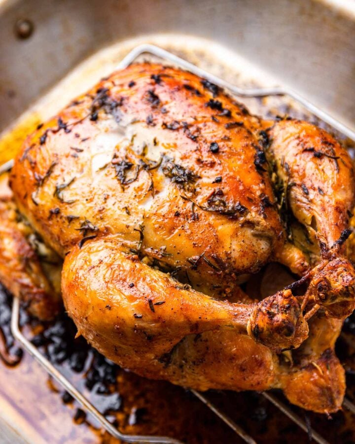 Garlic Butter Roast Chicken Sip and Feast