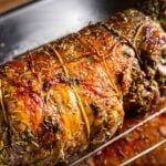 Boneless leg of lamb featured image.