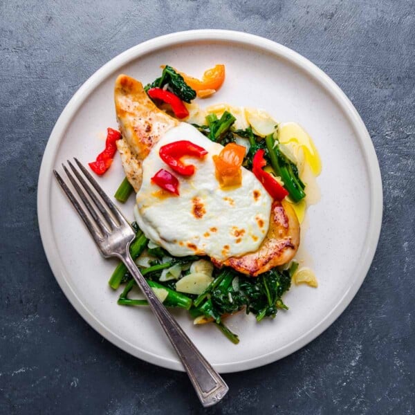 Chicken and broccoli rabe featured image.