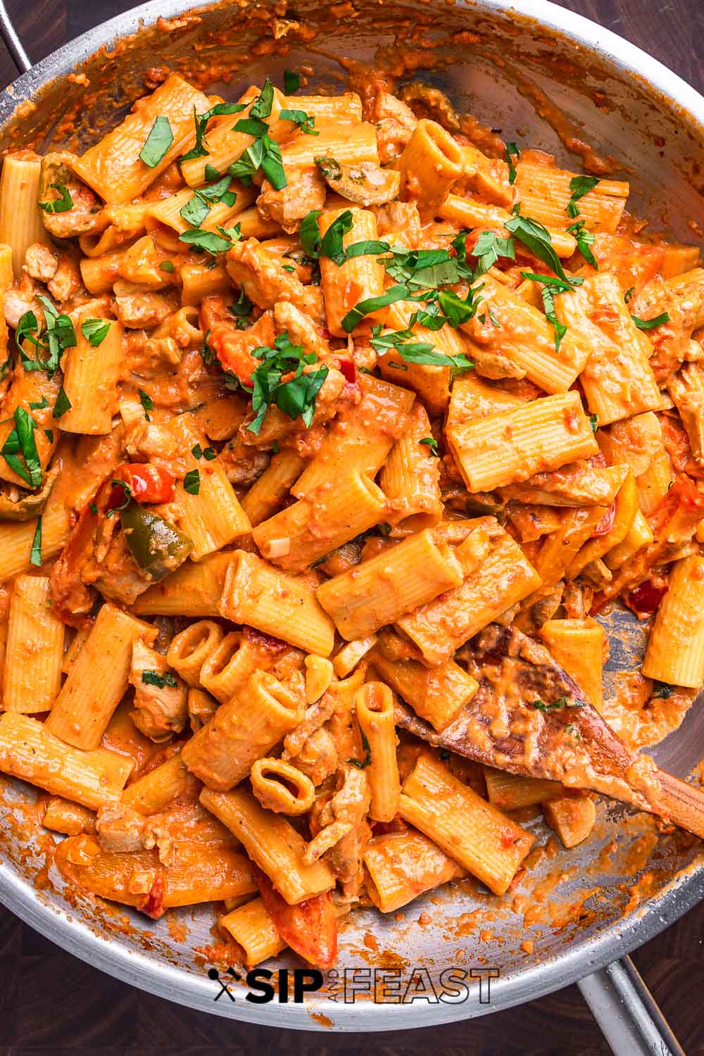 Chicken Riggies - Sip and Feast