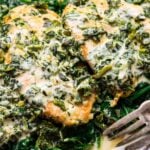 Chicken Florentine Pinterest image.