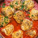Chicken fra diavolo Pinterest image.