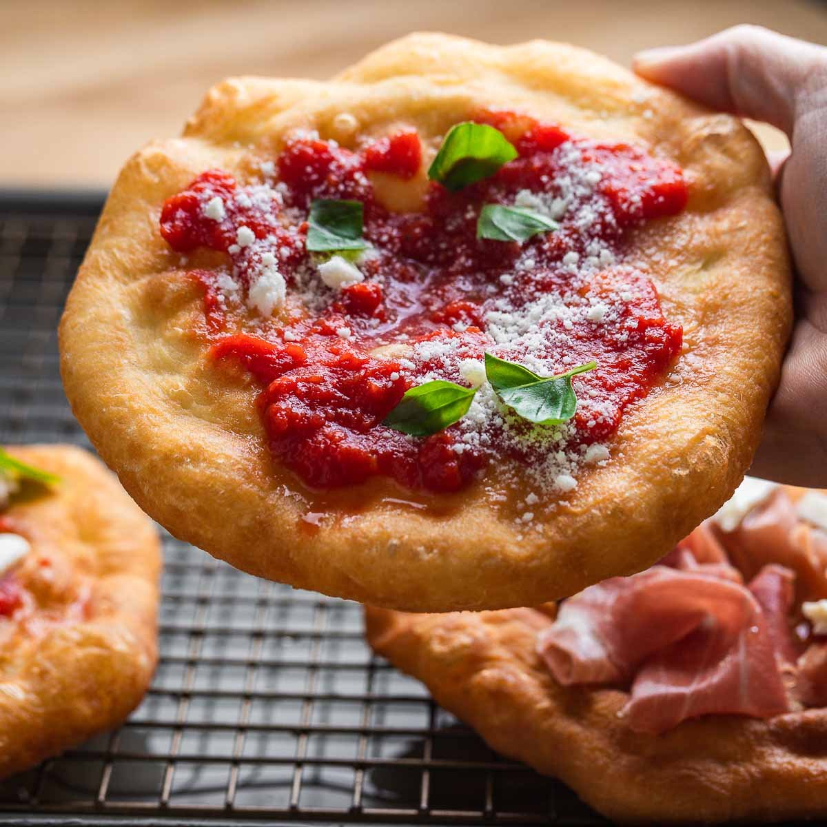 Pizza Fritta - Sip and Feast