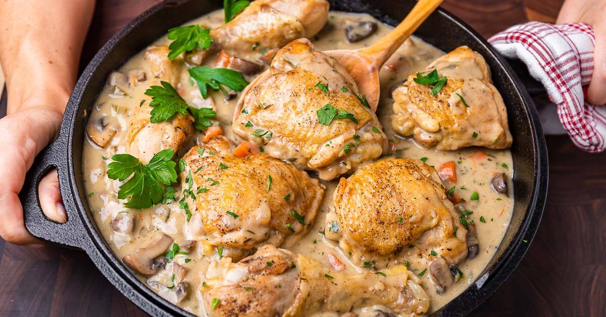 Easy Cajun Chicken Fricassee Recipes 2023 - AtOnce