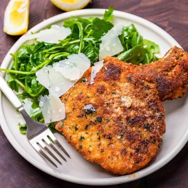 Pork chop Milanese featured image.