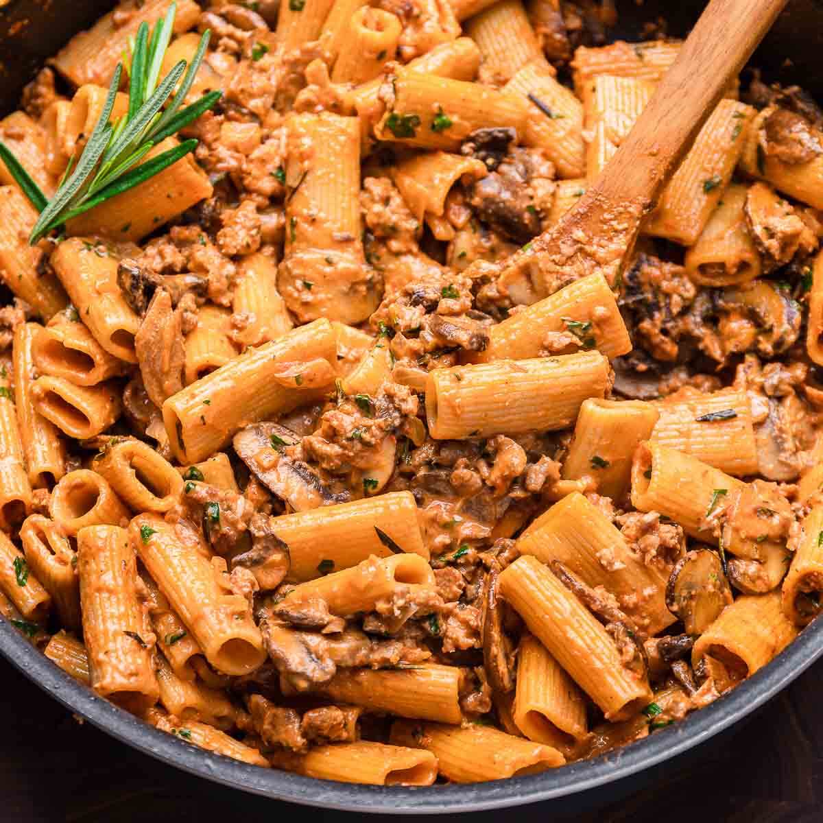 Pasta alla Boscaiola-image