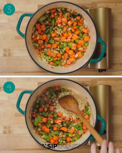 Beef Barley Soup - Sip and Feast