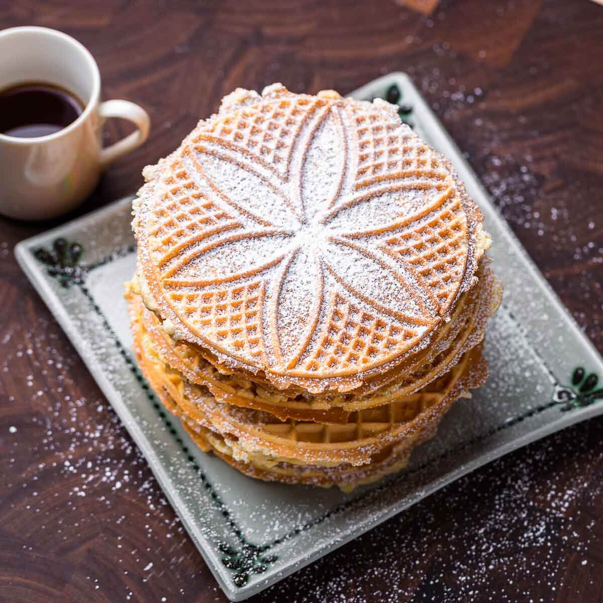 Pizzelle Recipe With Olive Oil Besto Blog