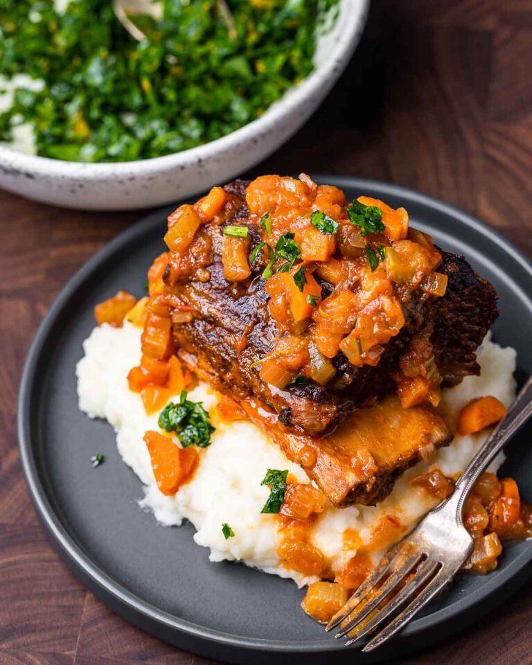 Braised Short Ribs Sip and Feast
