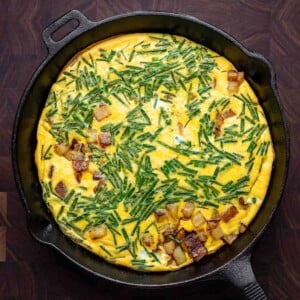 Potato frittata featured image.