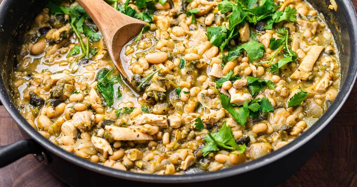 White Chicken Chili - Sip and Feast