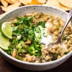 White chicken chili featured image.