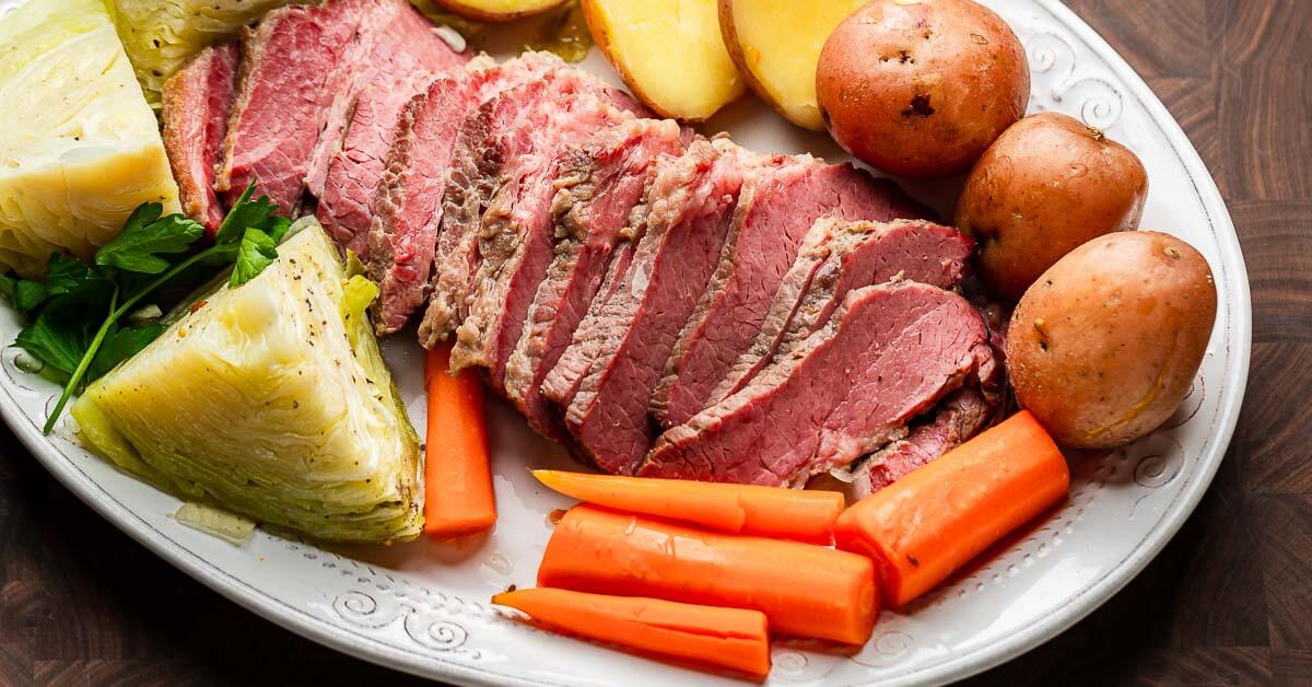 Corned Beef and Cabbage Sip and Feast