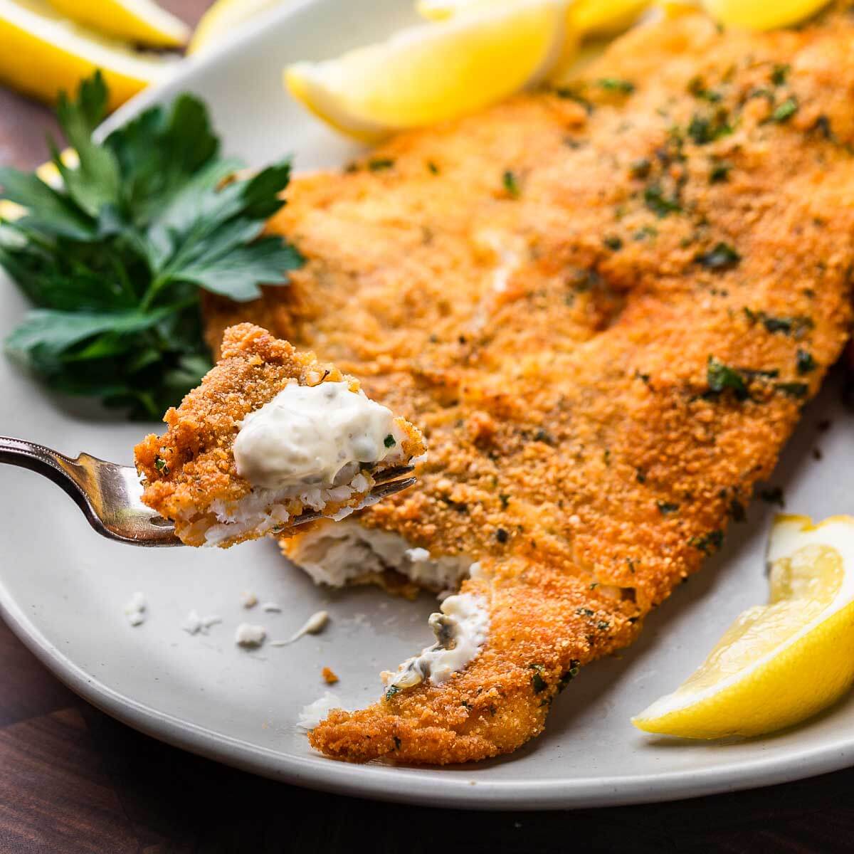 Fried Flounder - Sip and Feast
