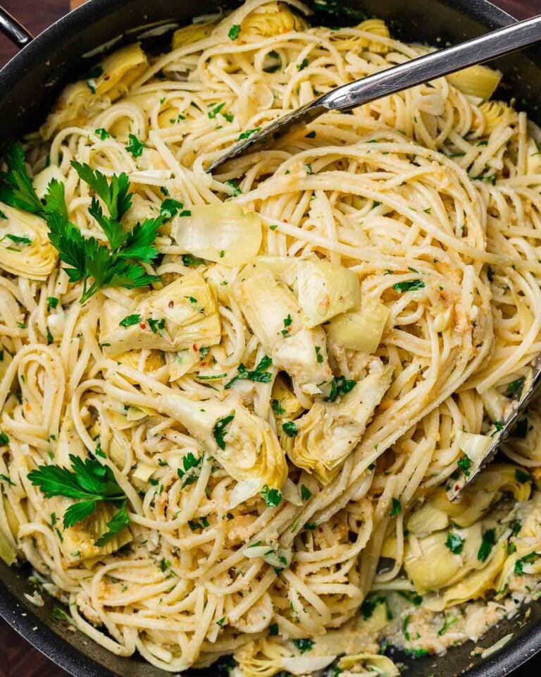 Pasta With Artichokes And Breadcrumbs Sip And Feast pasta-with-artichokes-and-breadcrumbs-sip-and-feast
