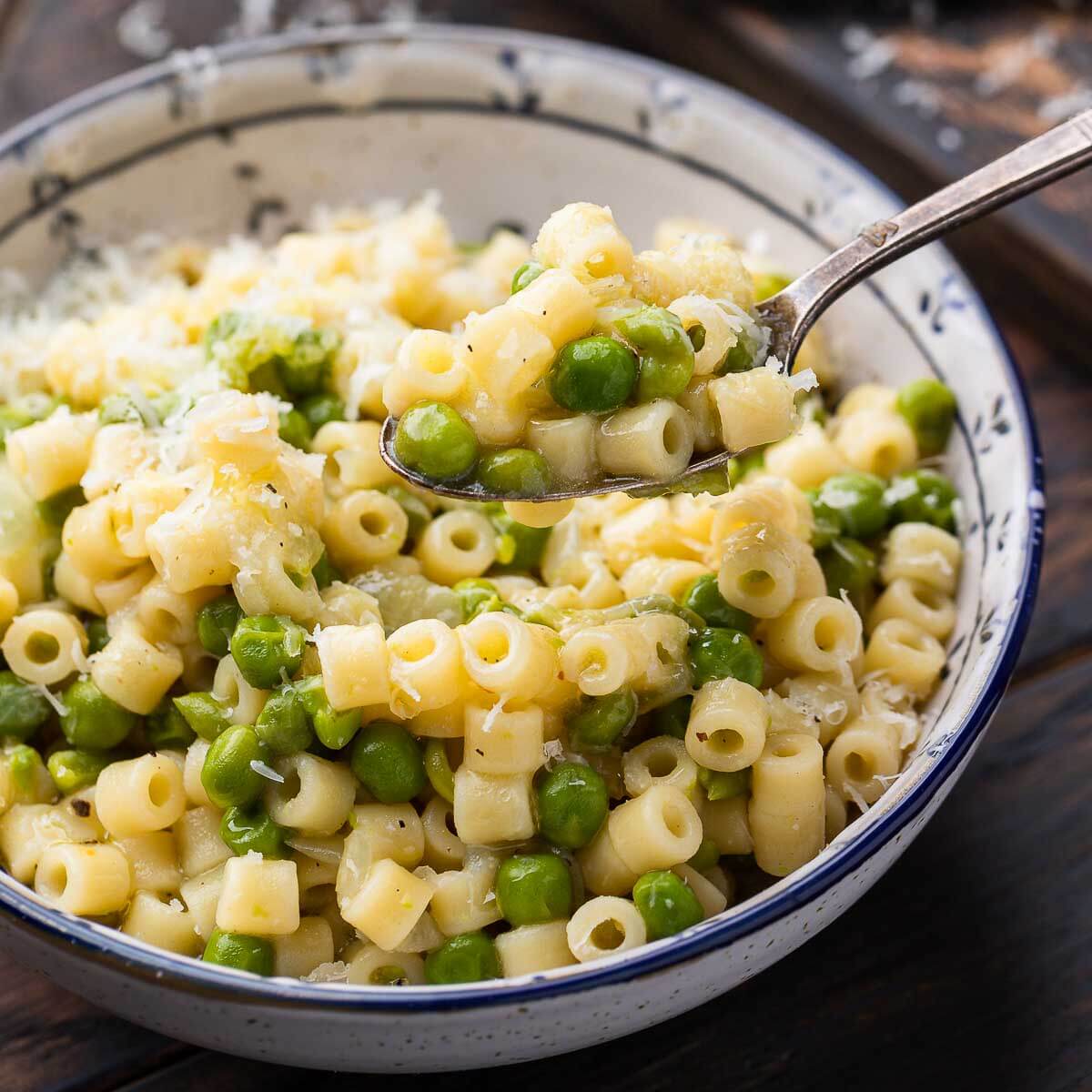 Pasta e Piselli (Peas)