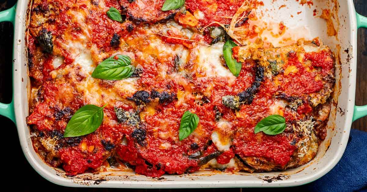 Eggplant Parmesan Sip and Feast