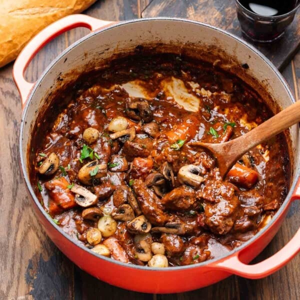 Beef Barley Soup - Sip and Feast