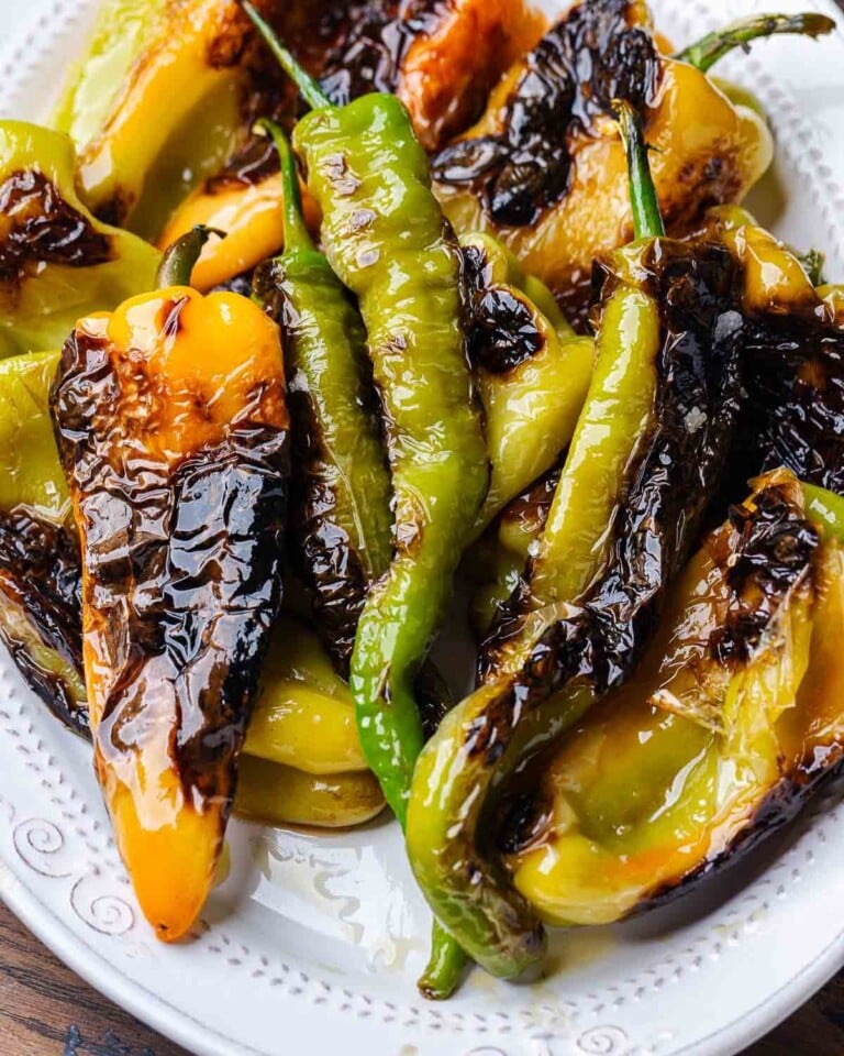 Italian Fried Peppers Sip and Feast