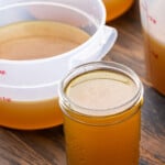 Beef stock Pinterest image.