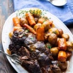 Pot roast Pinterest image.